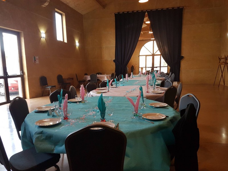 Location d'une belle salle pour n baptême proche de Juvignac
